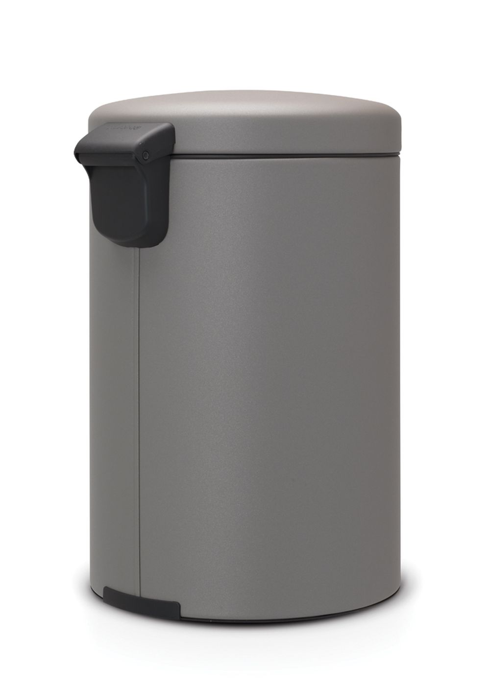 Бак мусорный Brabantia NewIcon с педалью серый с напылением 20л 119163 - фото 3