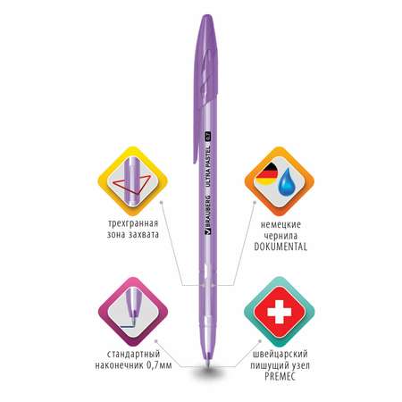 Ручка шариковая Brauberg 50 шт.