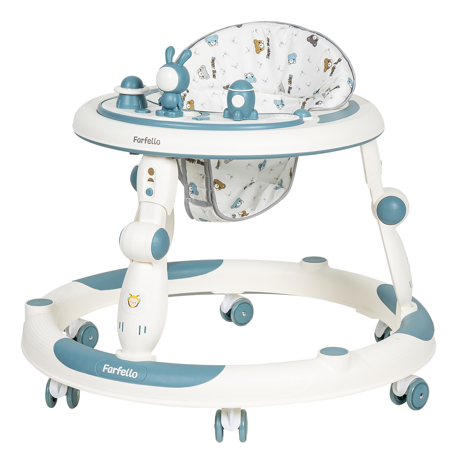 Ходунки Farfello A2 синий - фото 5