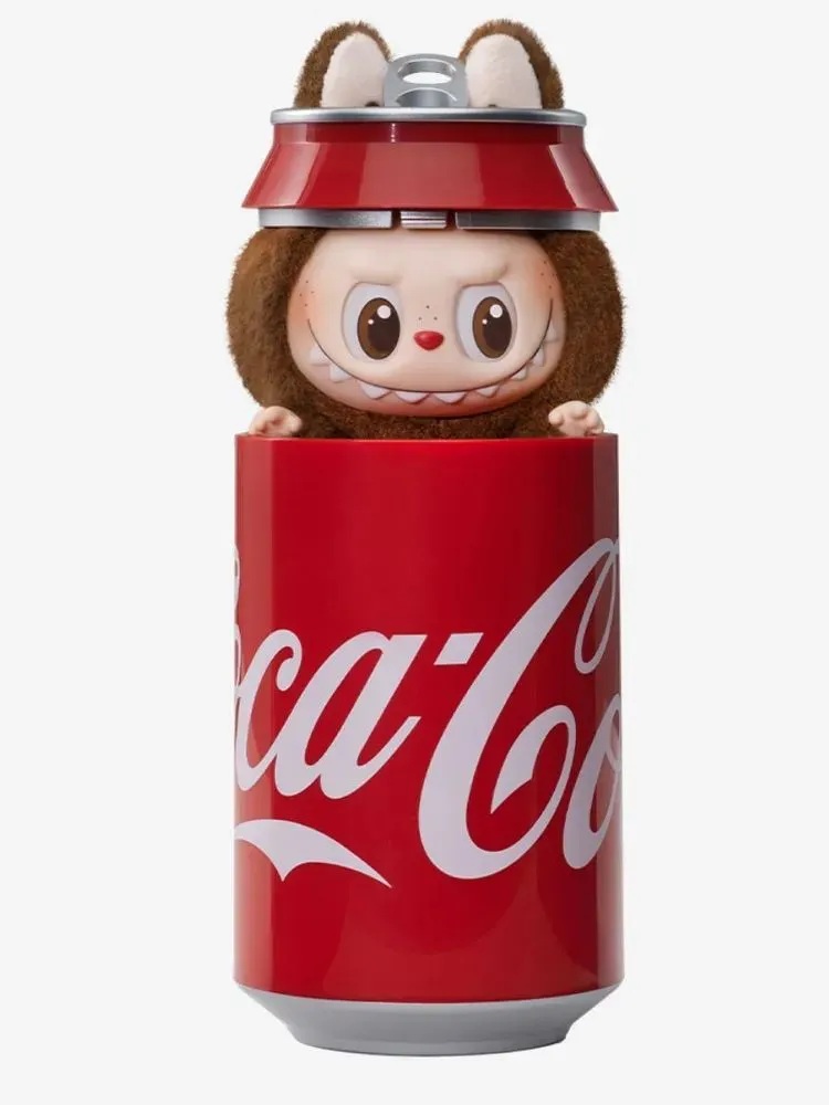 Мягкая игрушка CASTLELADY Лабубу в банке Coca-Cola 18 см - фото 11
