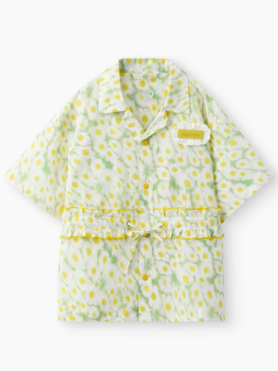 Рубашка Happy Baby 88664_milky-chamomile - фото 1