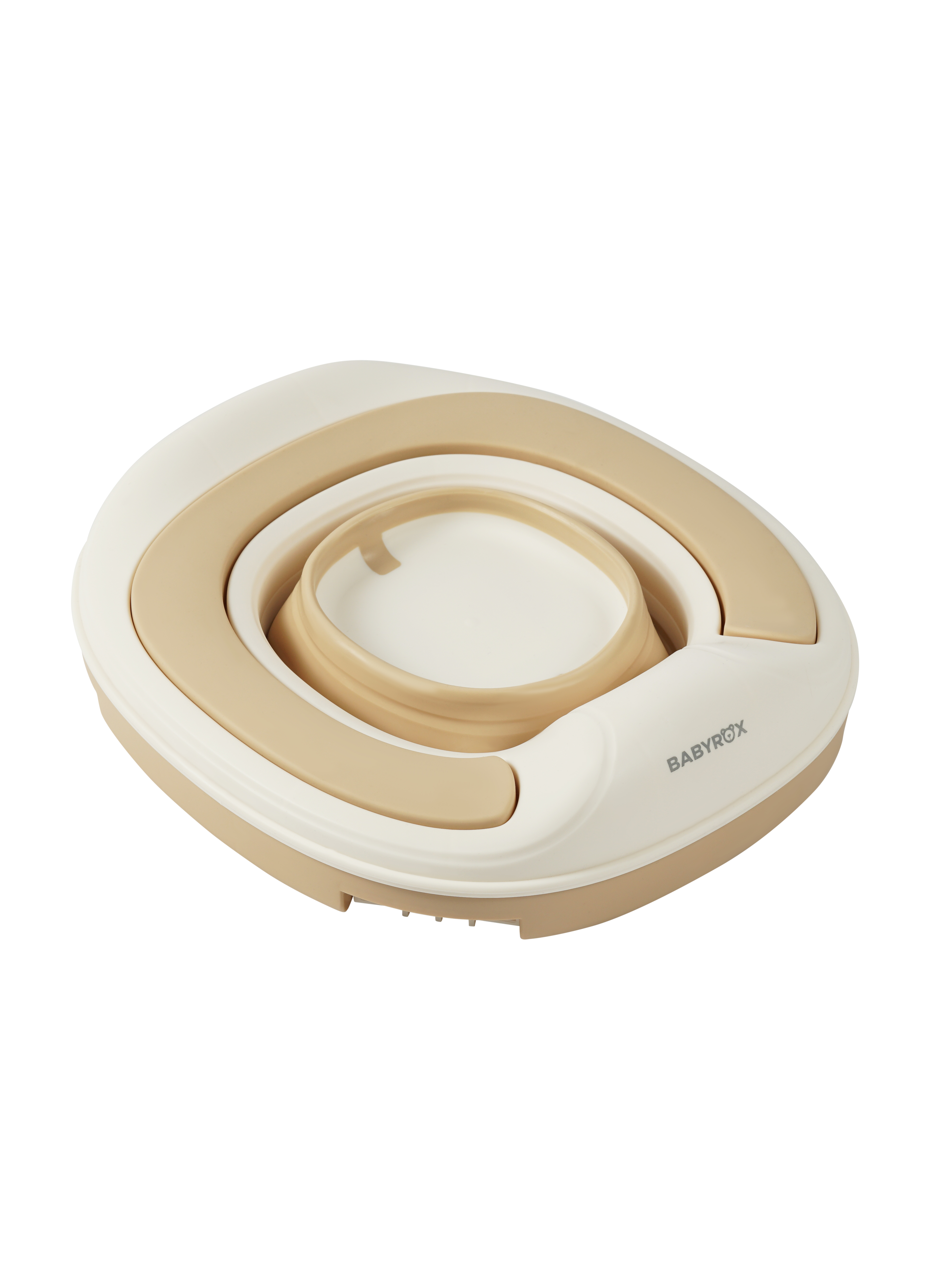 Горшок, накладка на унитаз, пакет BabyRox Smart Дорожный бежевый - фото 9