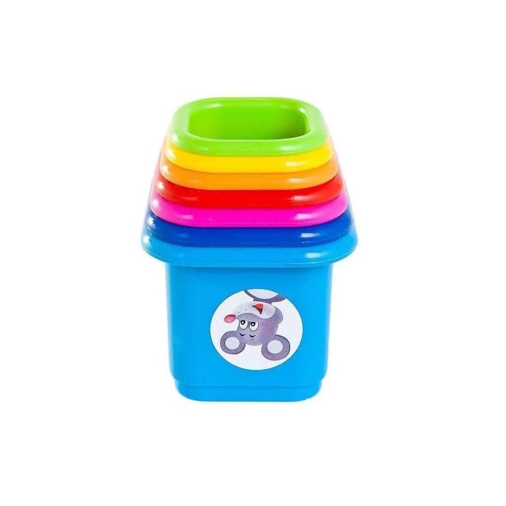 Игрушка STELLAR пирамидка 01547 "Теремок" - фото 2