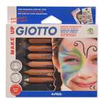 Аквагрим GIOTTO карандаши-мелки 6 цв.