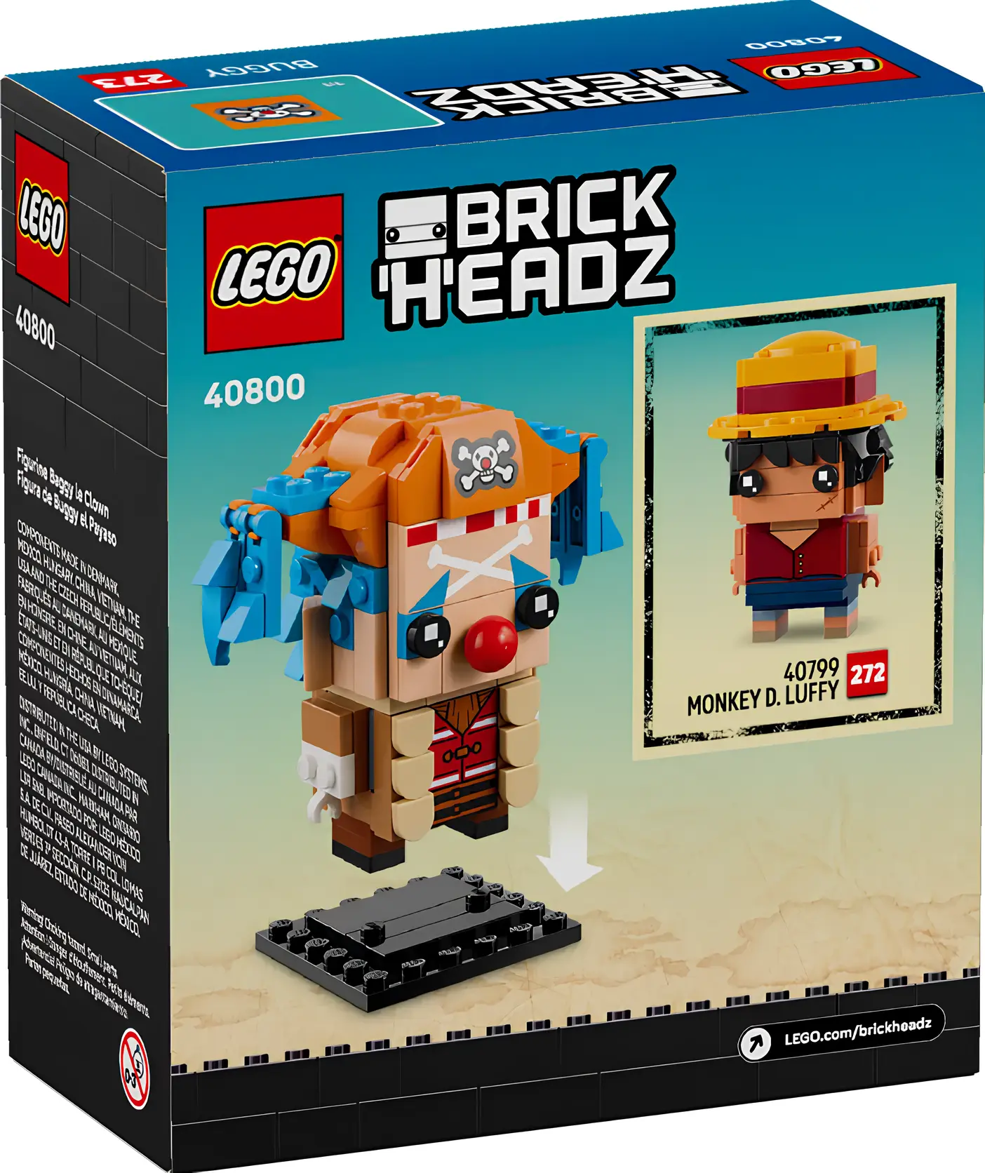 Конструктор LEGO BrickHeadz 40800 176 дет. - фото 2