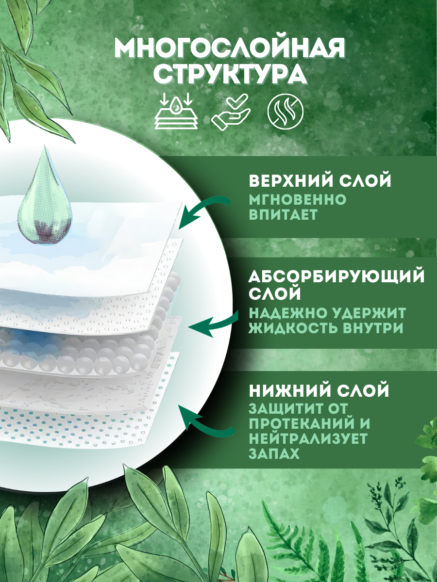 Подгузники SENSO BABY Sensitive 4 (7-14) 50 шт. - фото 2