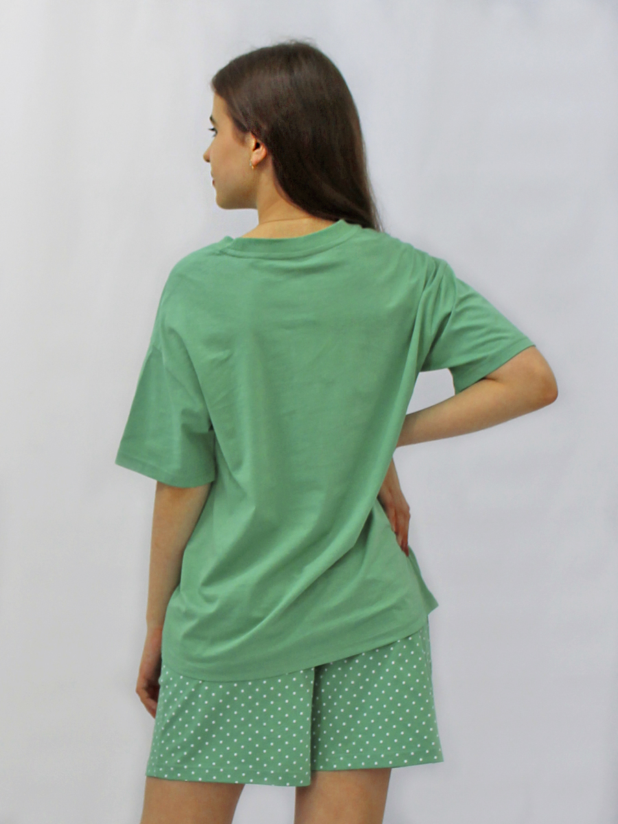 Костюм STELLA MODA 24203 оливковый - фото 3