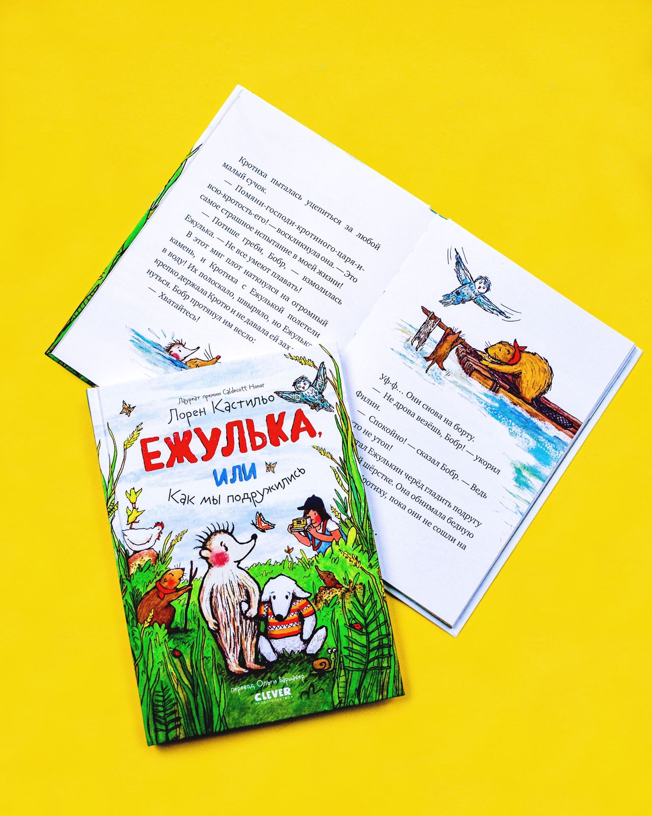 Книга Clever Издательство Ежулька или Как мы подружились - фото 2
