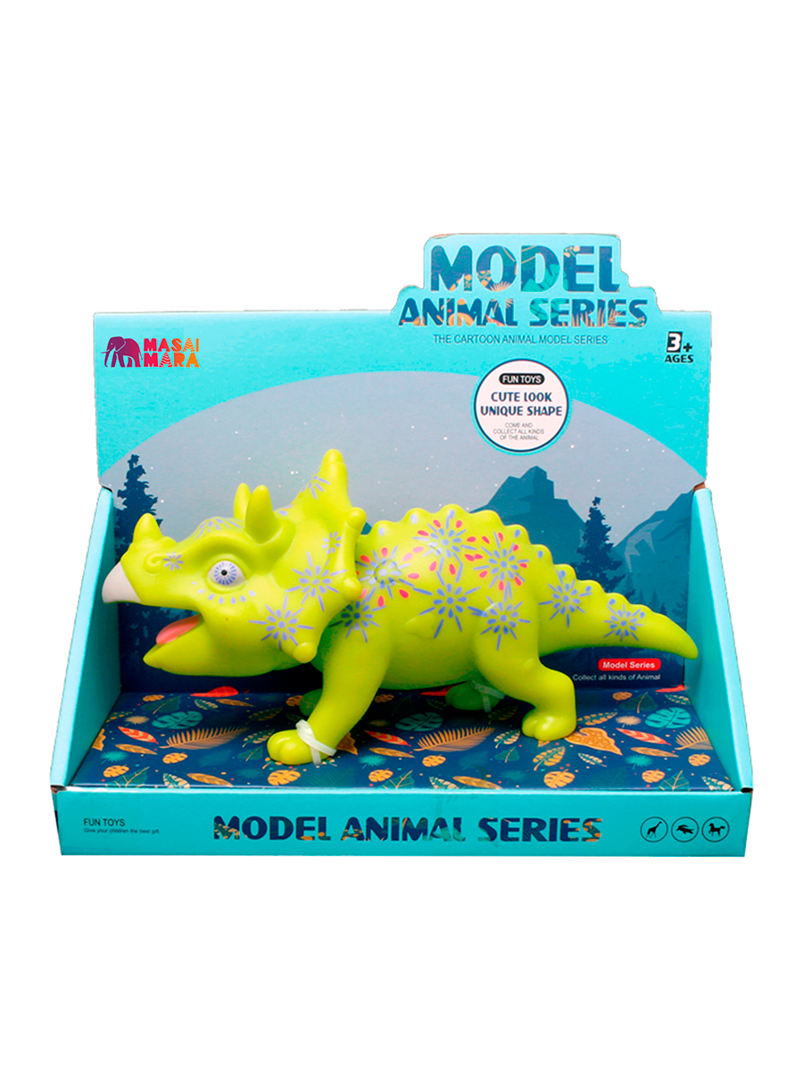 Фигурка Masai Mara Динозавр Питер Пентацератопс - фото 4