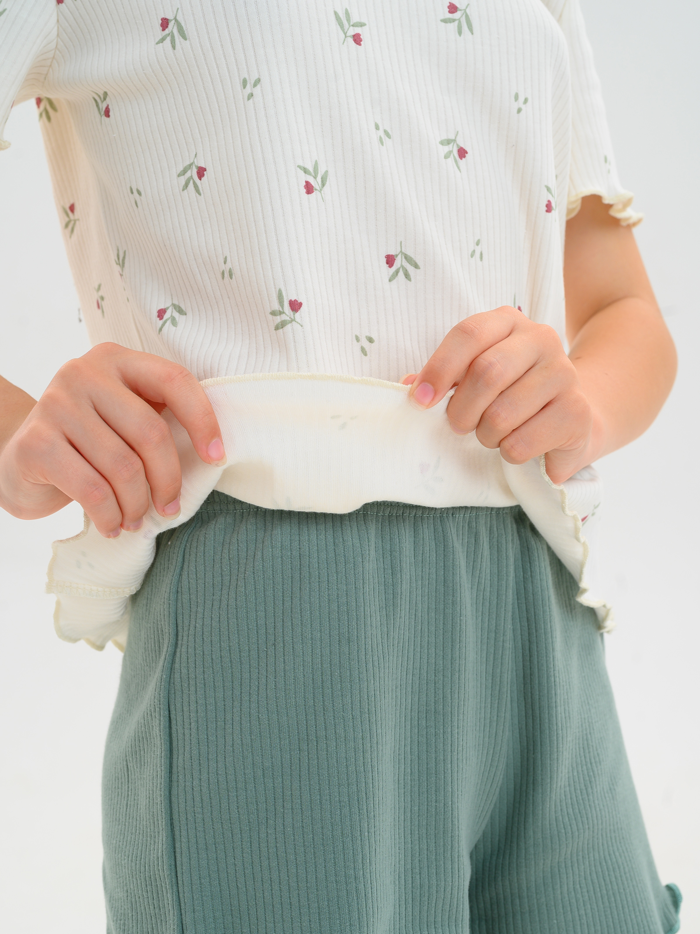 Пижама MiloTa КДЛ07/листья - фото 8