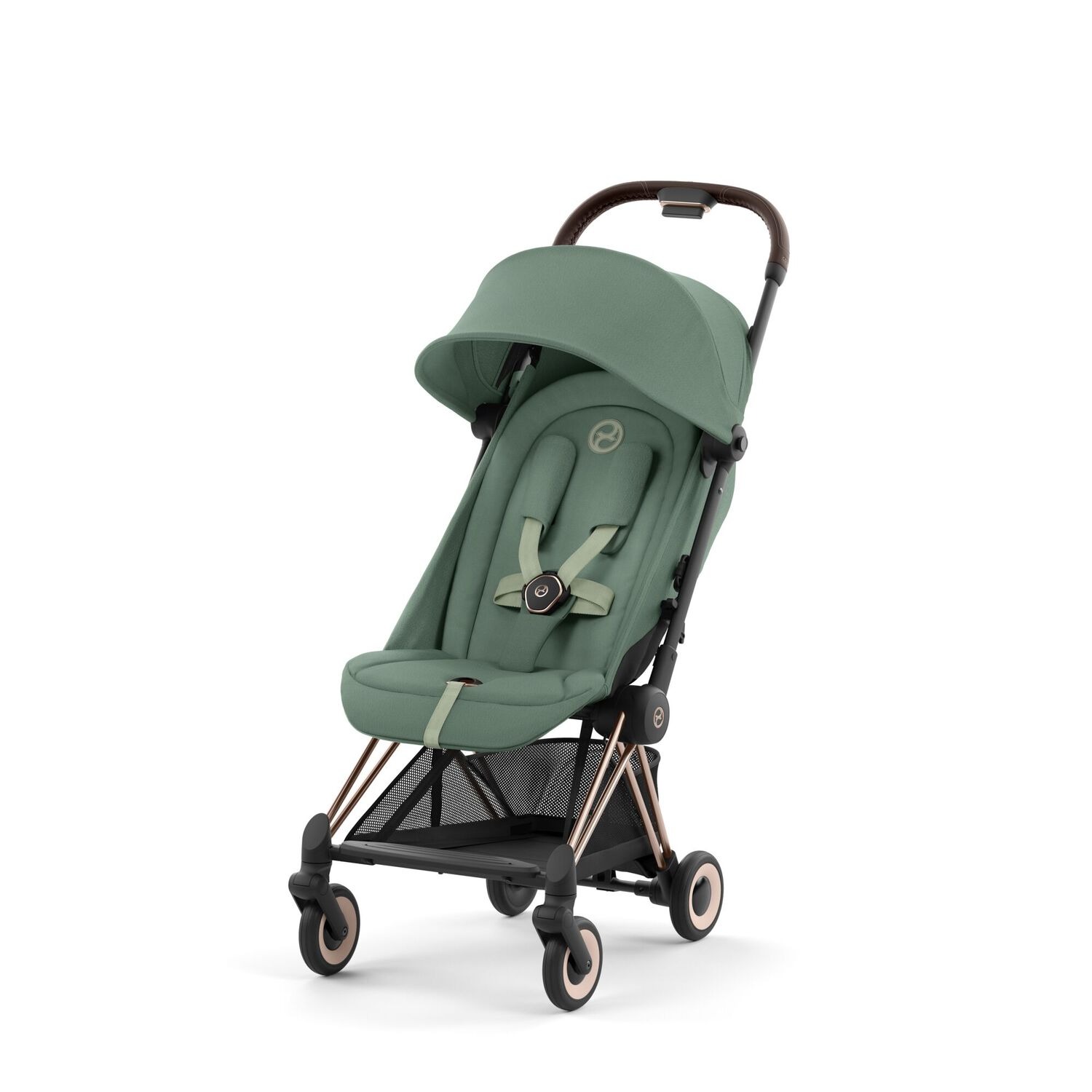 Коляска прогулочная Cybex Coya Rosegold зеленый - фото 1