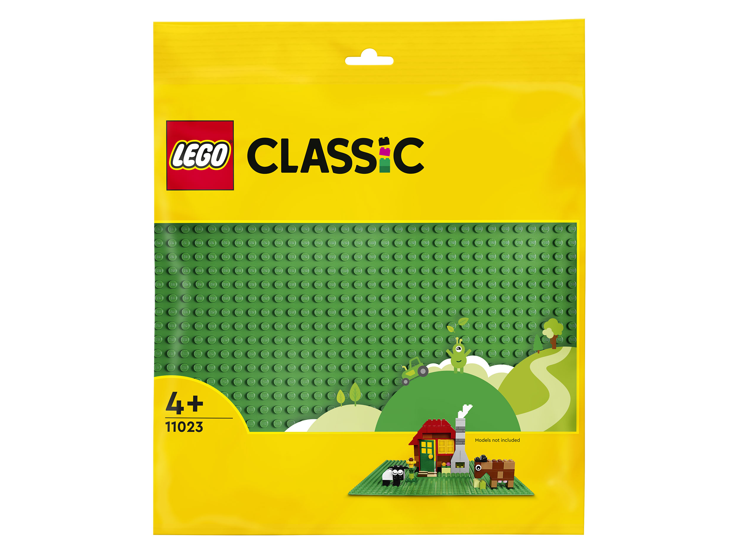 Конструктор LEGO Classic Зеленая базовая пластина 11023 1 дет. - фото 4