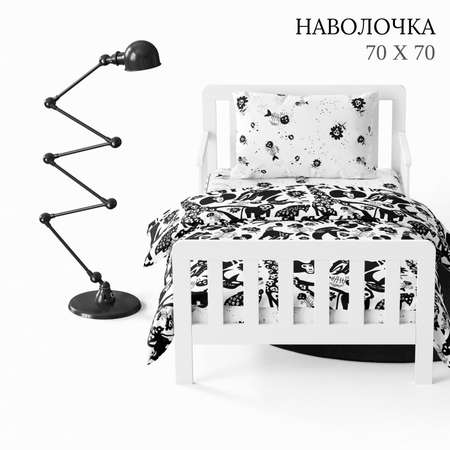 Детское постельное белье Wake Me Wake Кринж 1.5 спальное наволочка 70х70 см