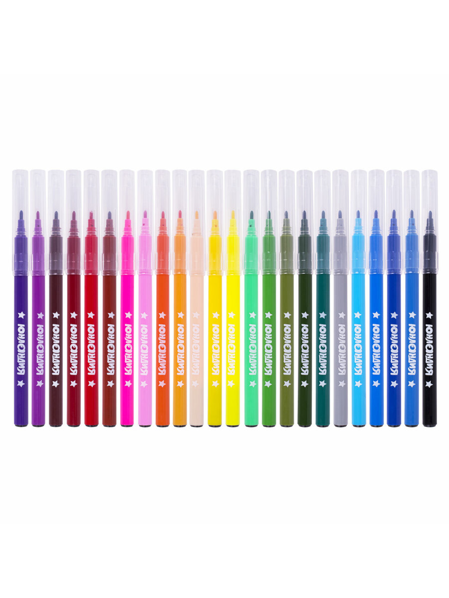 Фломастеры Юнландия 24 шт. - фото 11