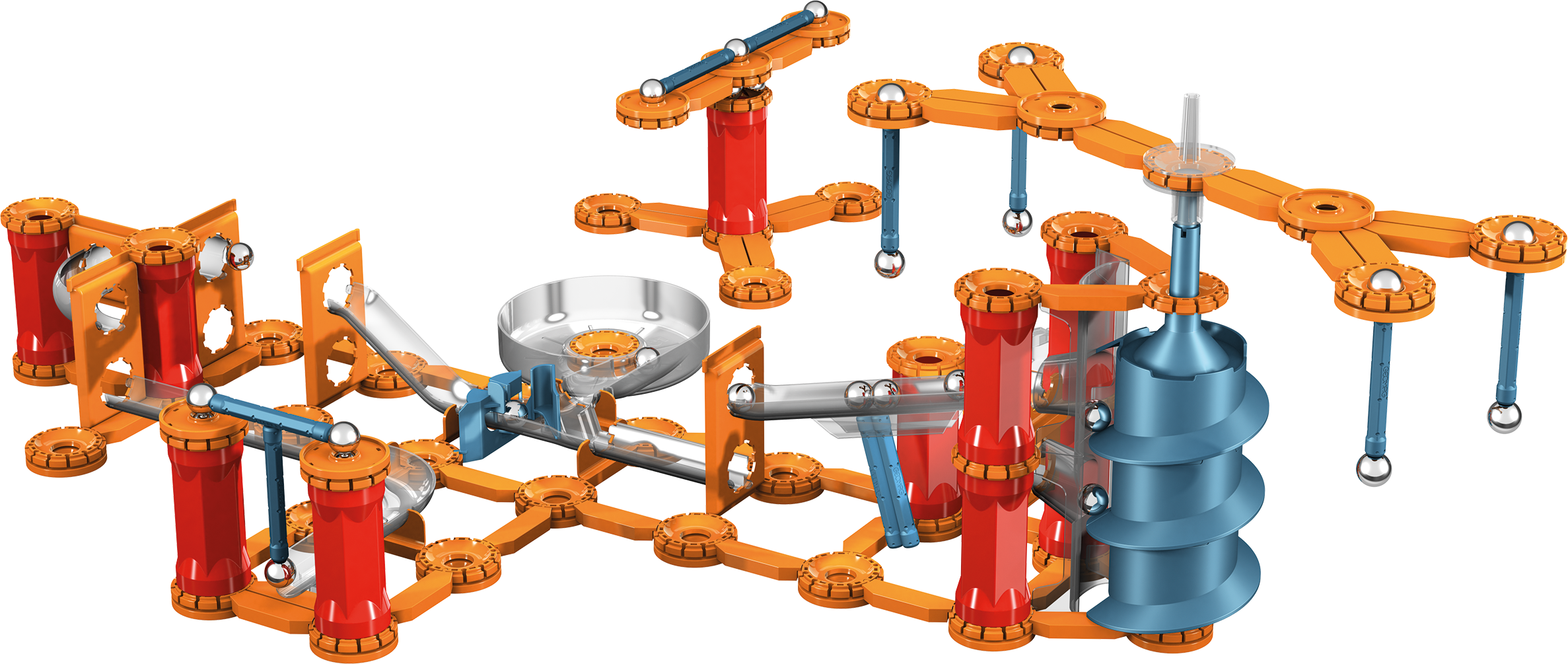 Конструктор Geomag Mechanics Gravity магнитный 243 дет. - фото 7
