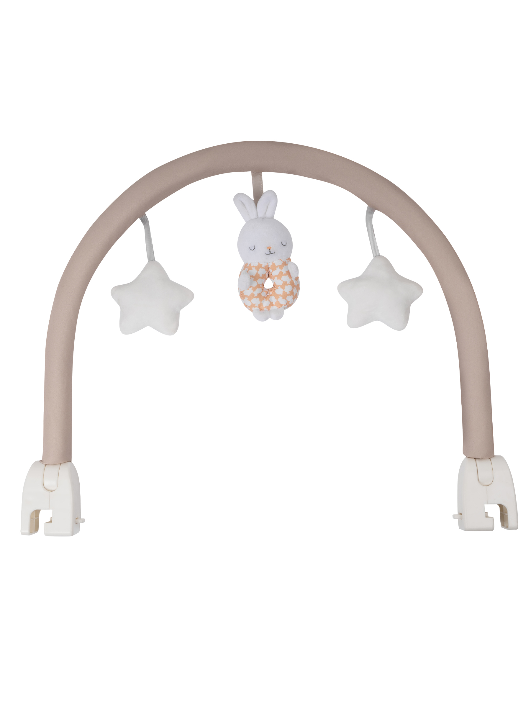 Стульчик для кормления JOVOLA Muza с функцией электрокачели серый - фото 11