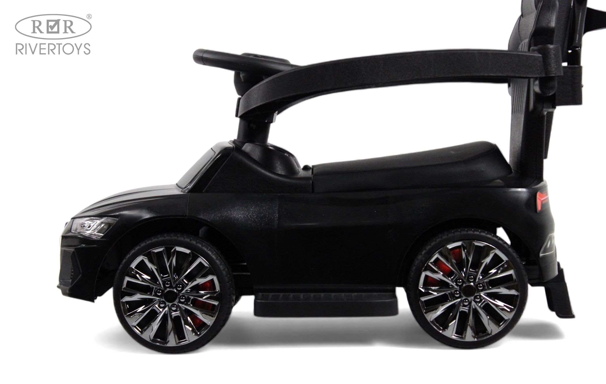 Каталка RIVERTOYS Z005ZZ-AP-BLACK черный - фото 11