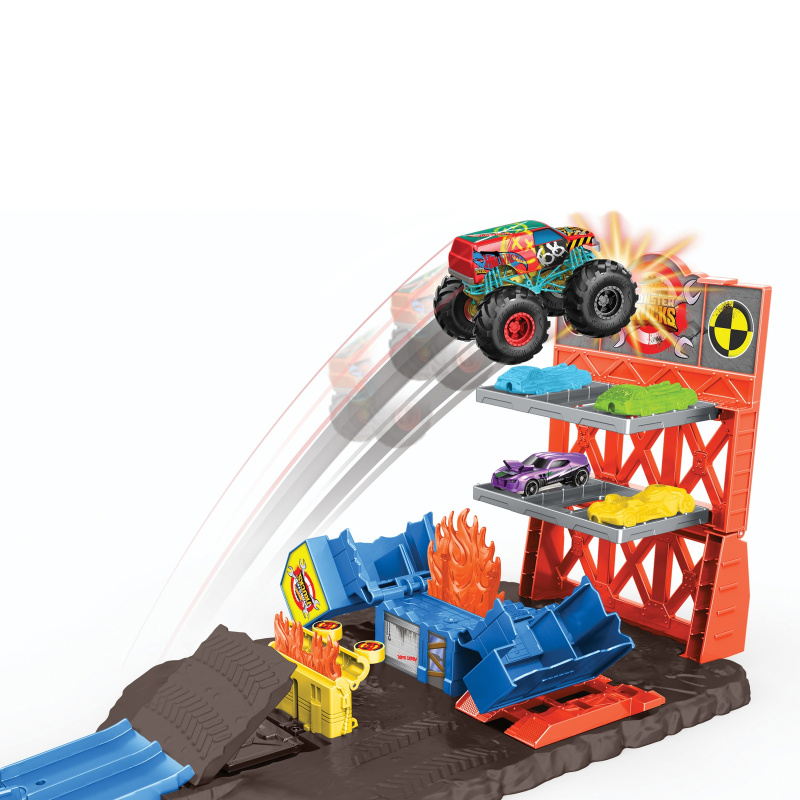 Трек Hot Wheels Взрывная станция HFB12 - фото 10