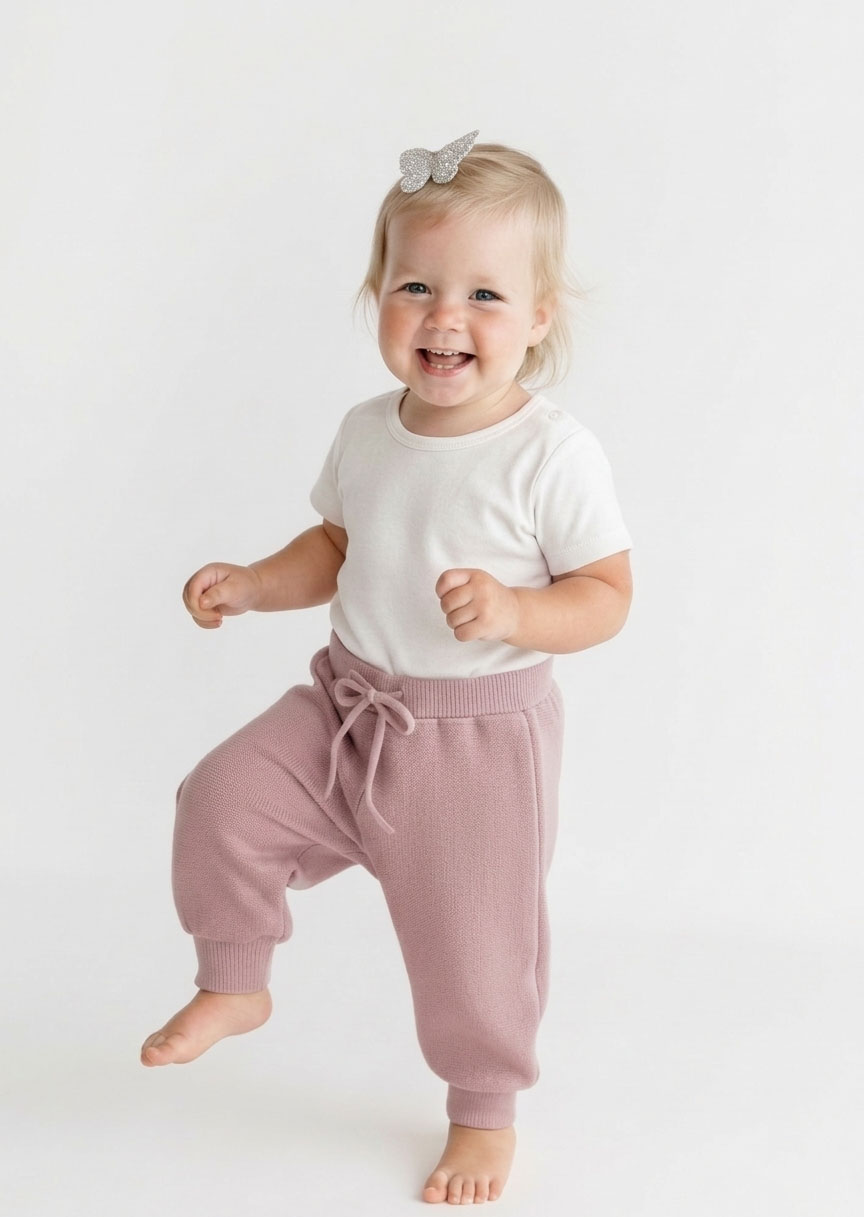 Джоггеры AS TEKS ANN-018/ пудровый - фото 1