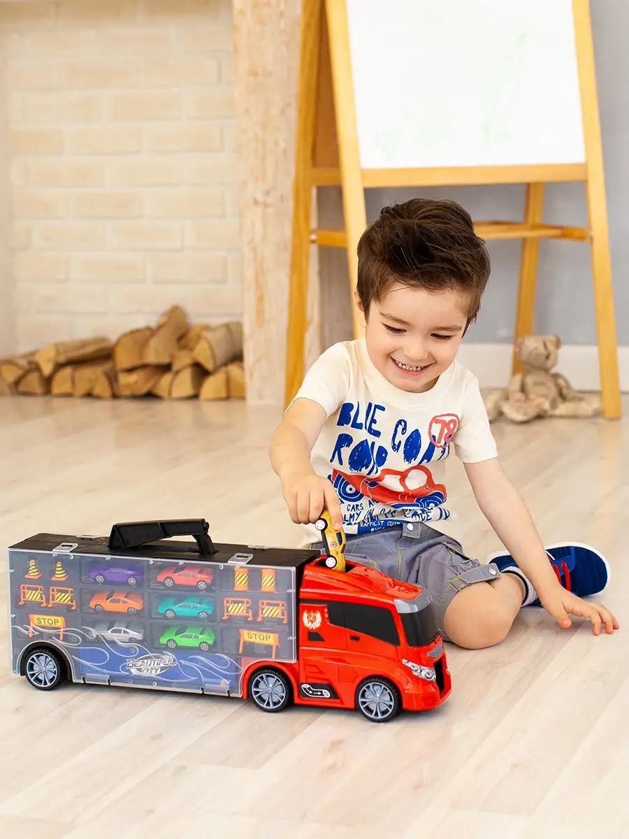 Автовоз Givito Мой город с тоннелем G205-012 - фото 2