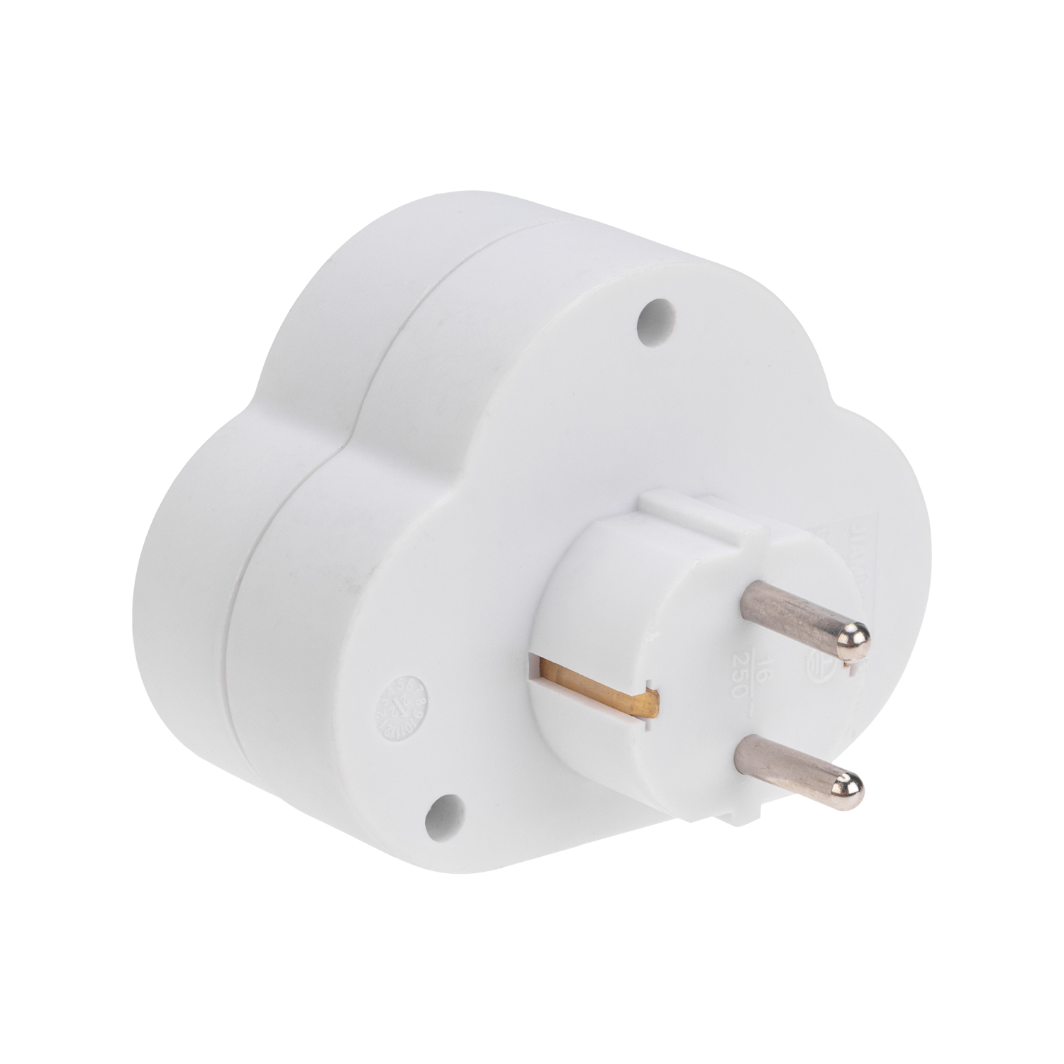 Двойник электрический REXANT 16 А с выключателем и защитными шторками белый - фото 11