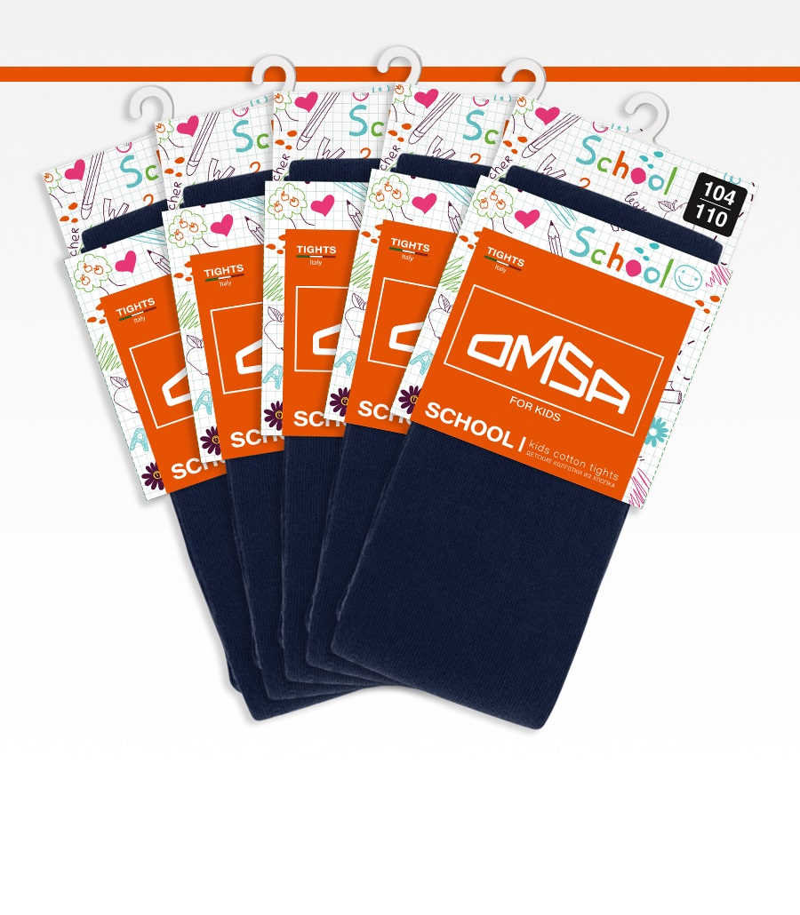 Колготки 5 пар Omsa Collant 11С01-1 Blu.кмп.5 - фото 1