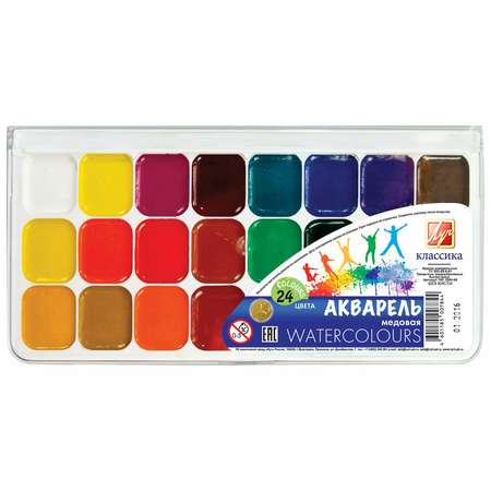 Краски акварель Луч 24 цв.