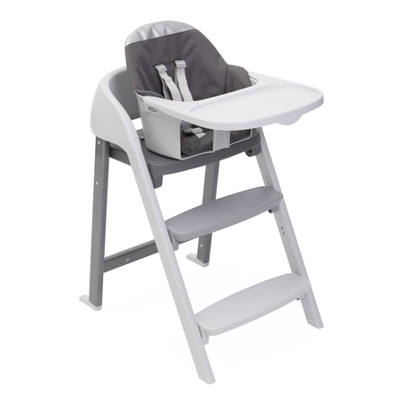 Стульчик для кормления Chicco серый