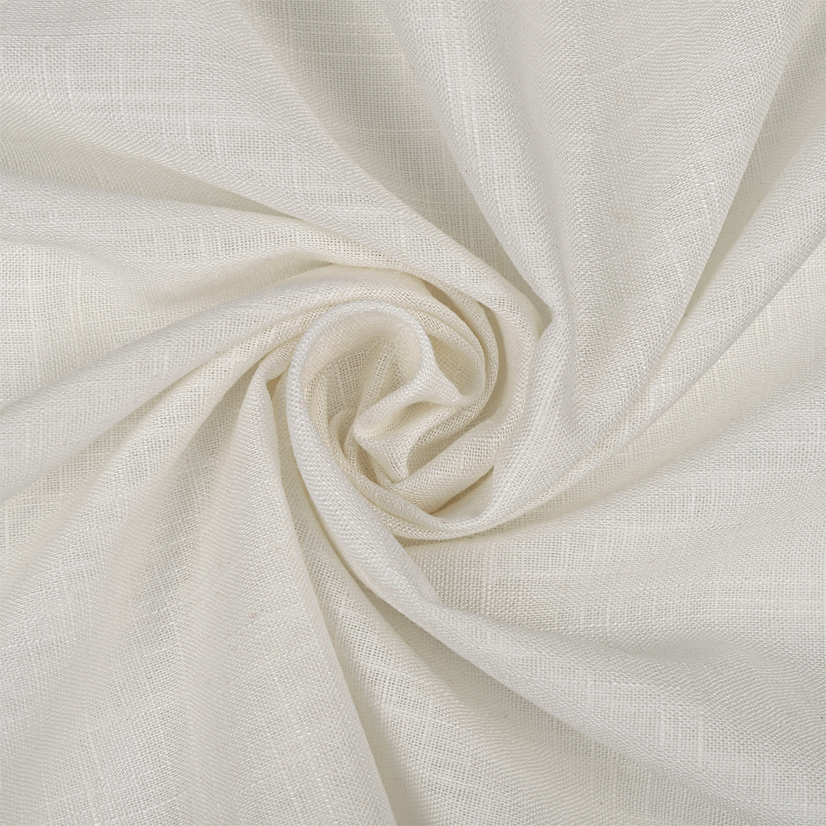 Ткань льняная TBY 1.4 х 2 м, цвет теплый белый - фото 1