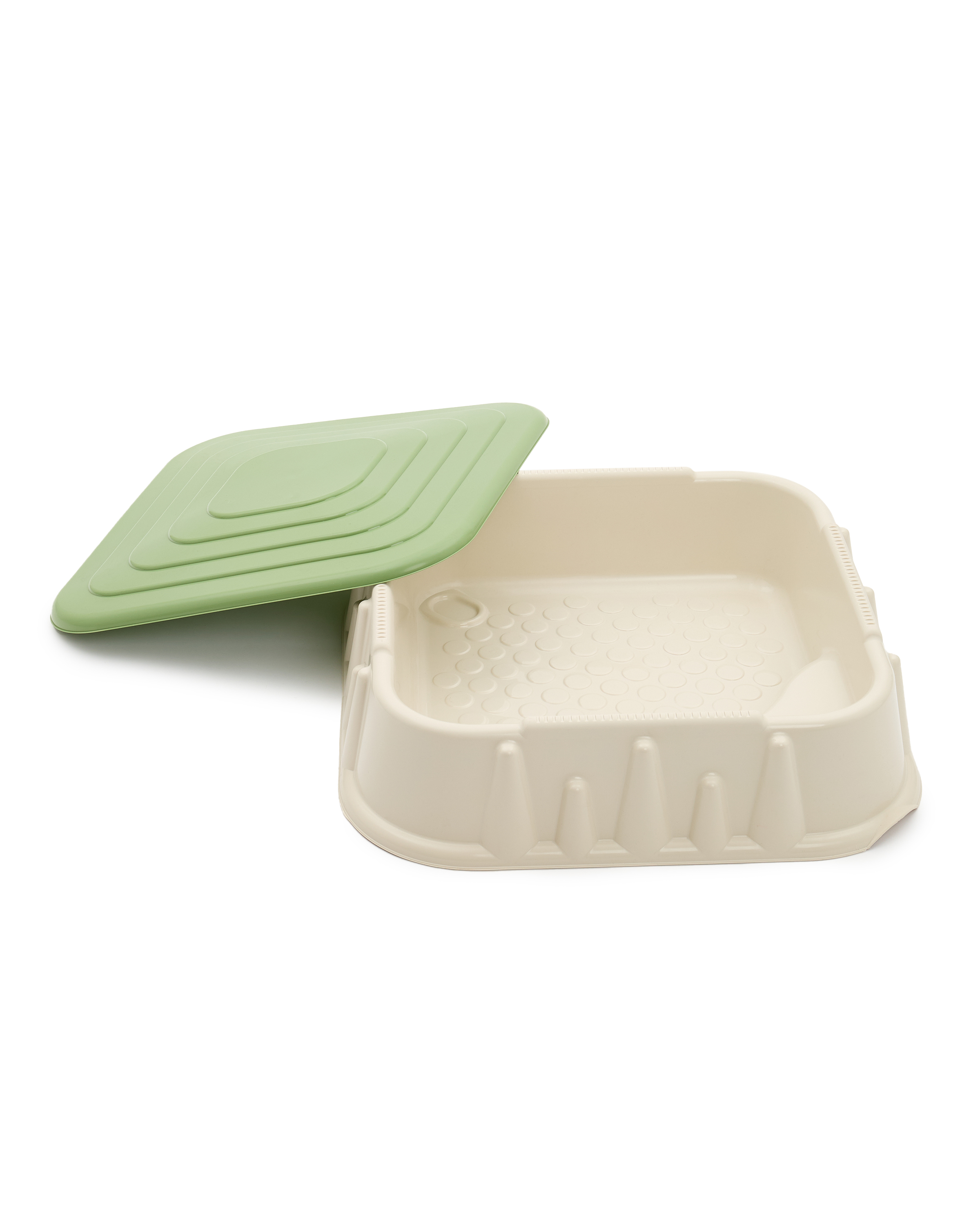 Бассейн/песочница ZEBRA с крышкой Квадратная - фото 1