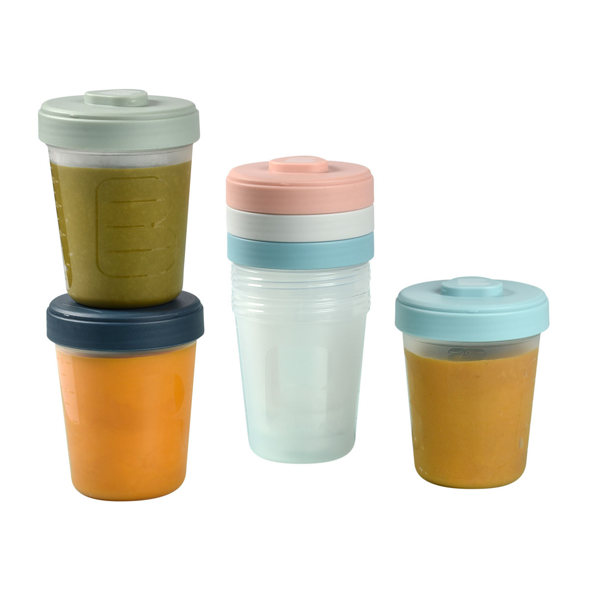 Набор контейнеров BEABA 6 штук по 250 мл - фото 3