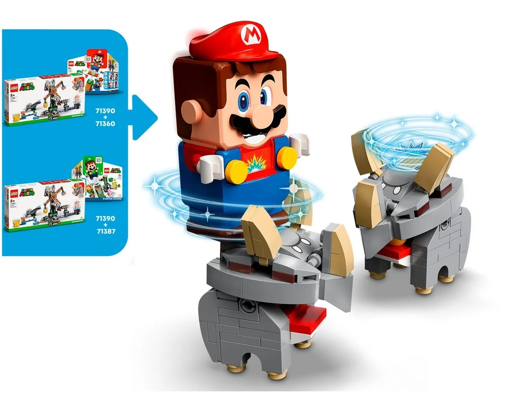Конструктор LEGO Super Mario 71390 695 дет. - фото 8