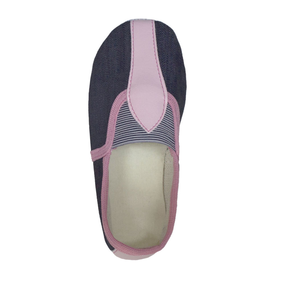 Чешки BEST.A 531 BEST.A чешки детские,синий джинс розовый ремень - фото 3