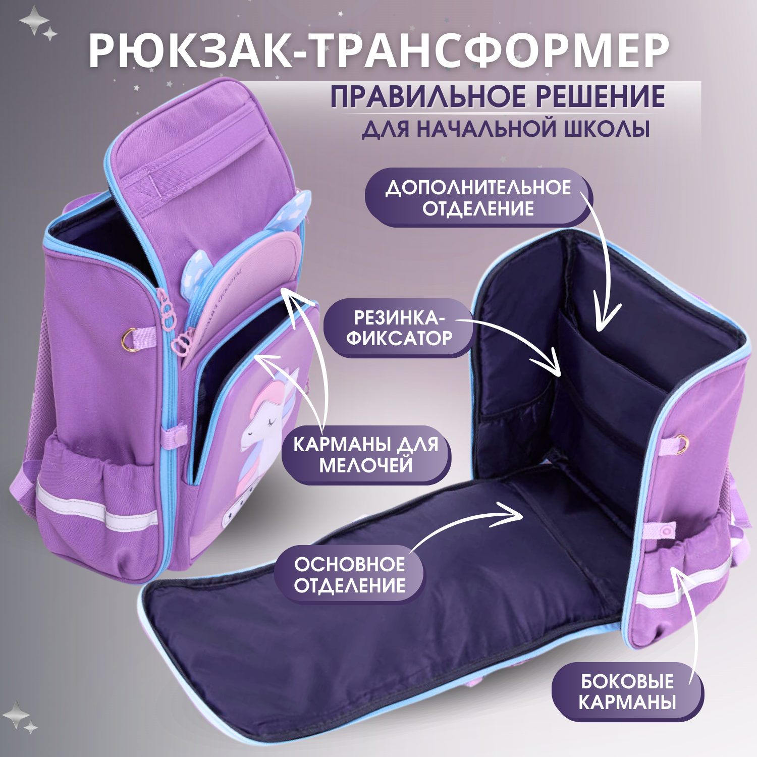 Рюкзак дошкольный LUXMAN Mygood Friends в ассортименте - фото 5