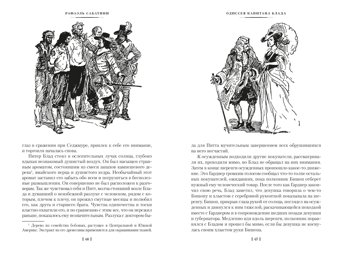 Книга АЗБУКА МирПриклБК Сабатини Р Приключения капитана Блада с илл - фото 15