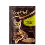Корм Kormell для взрослых кошек полнорационный с уткой 75г