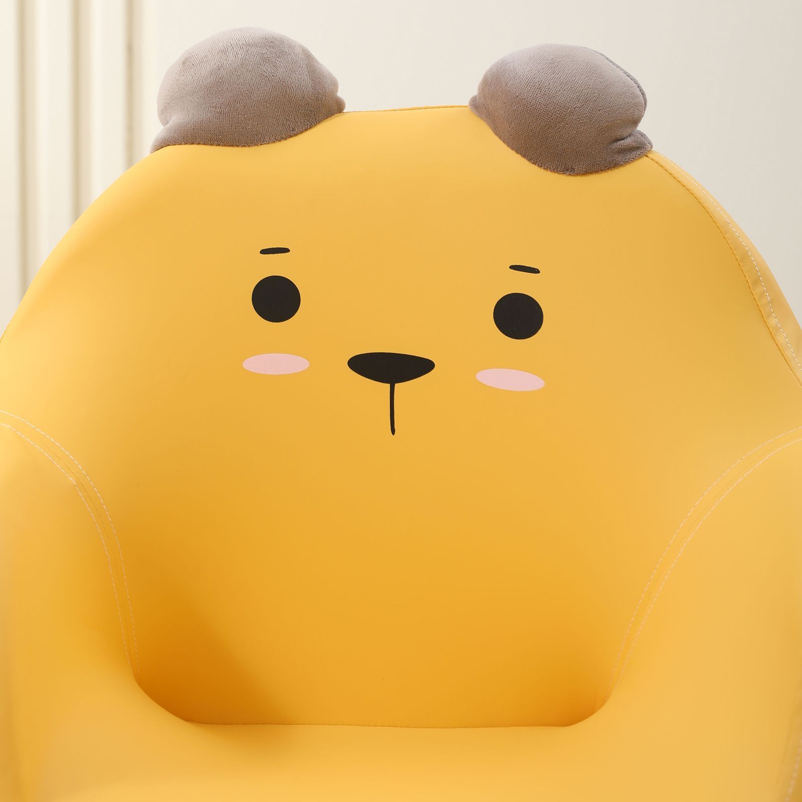 Кресло детское UNIX Kids Bear S уellow - фото 11