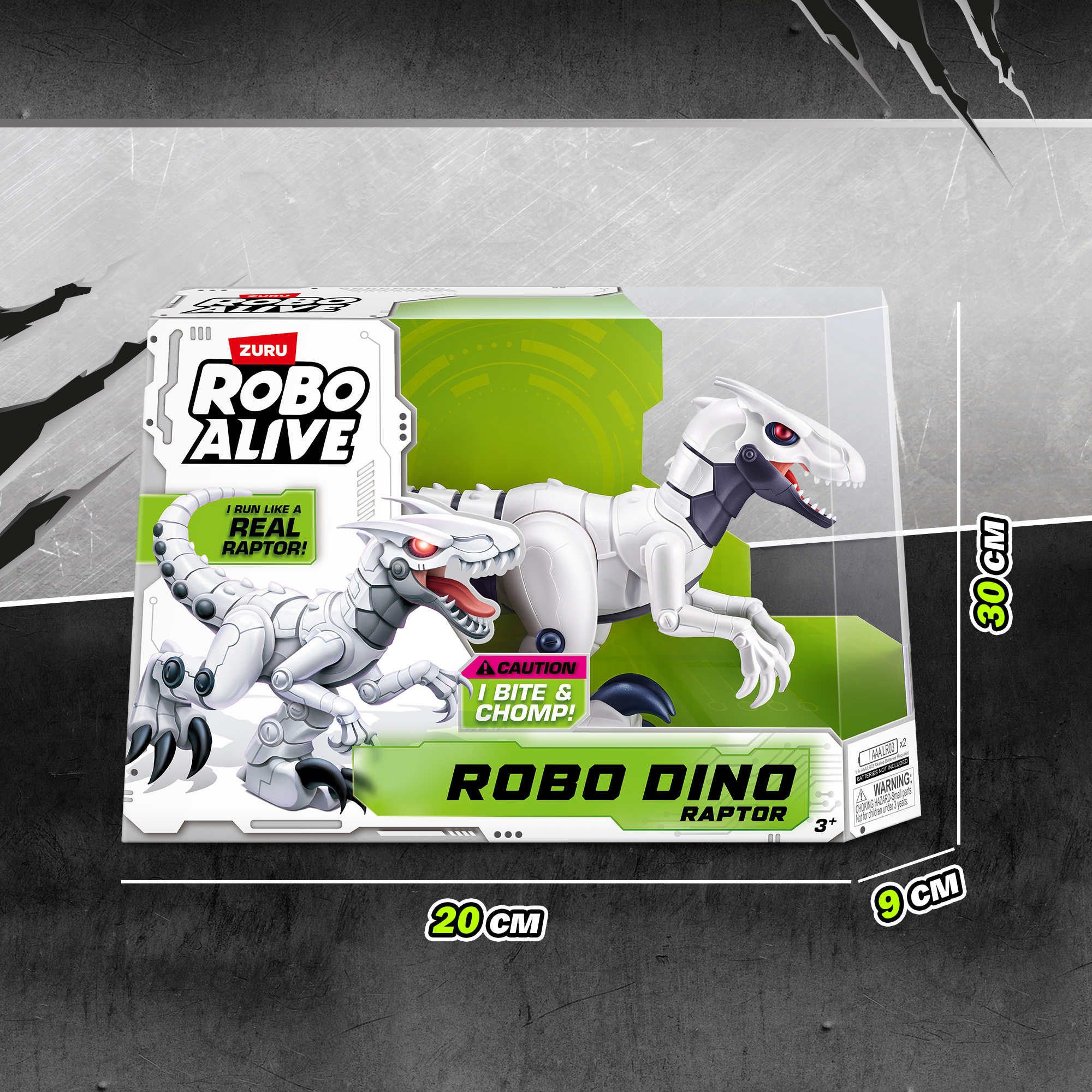 Динозавр РУ Zuru ROBO ALIVE raptor - фото 3