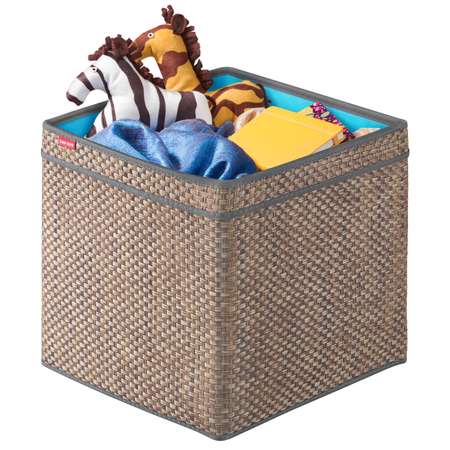 Корзина для хранения CASY HOME с ручками 30х30х30см синий ВА-041