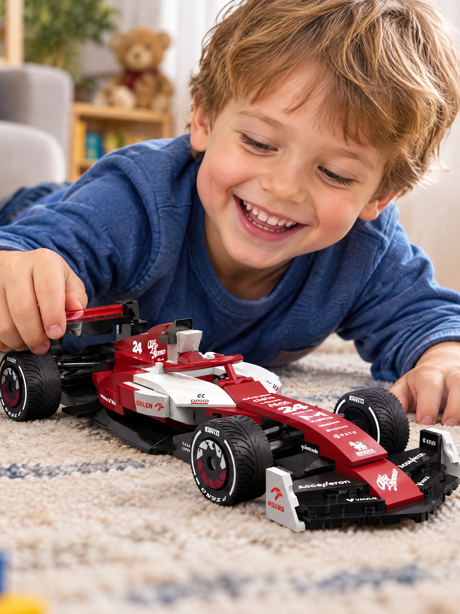 Конструктор CaDa Болид Alfa Romeo F1 - фото 1
