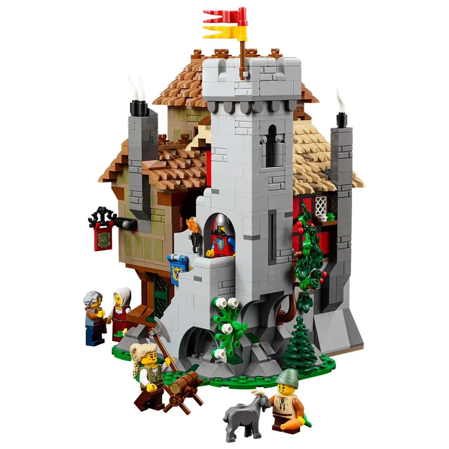 Конструктор LEGO Icons Средневековая площадь 3304 дет. - фото 6