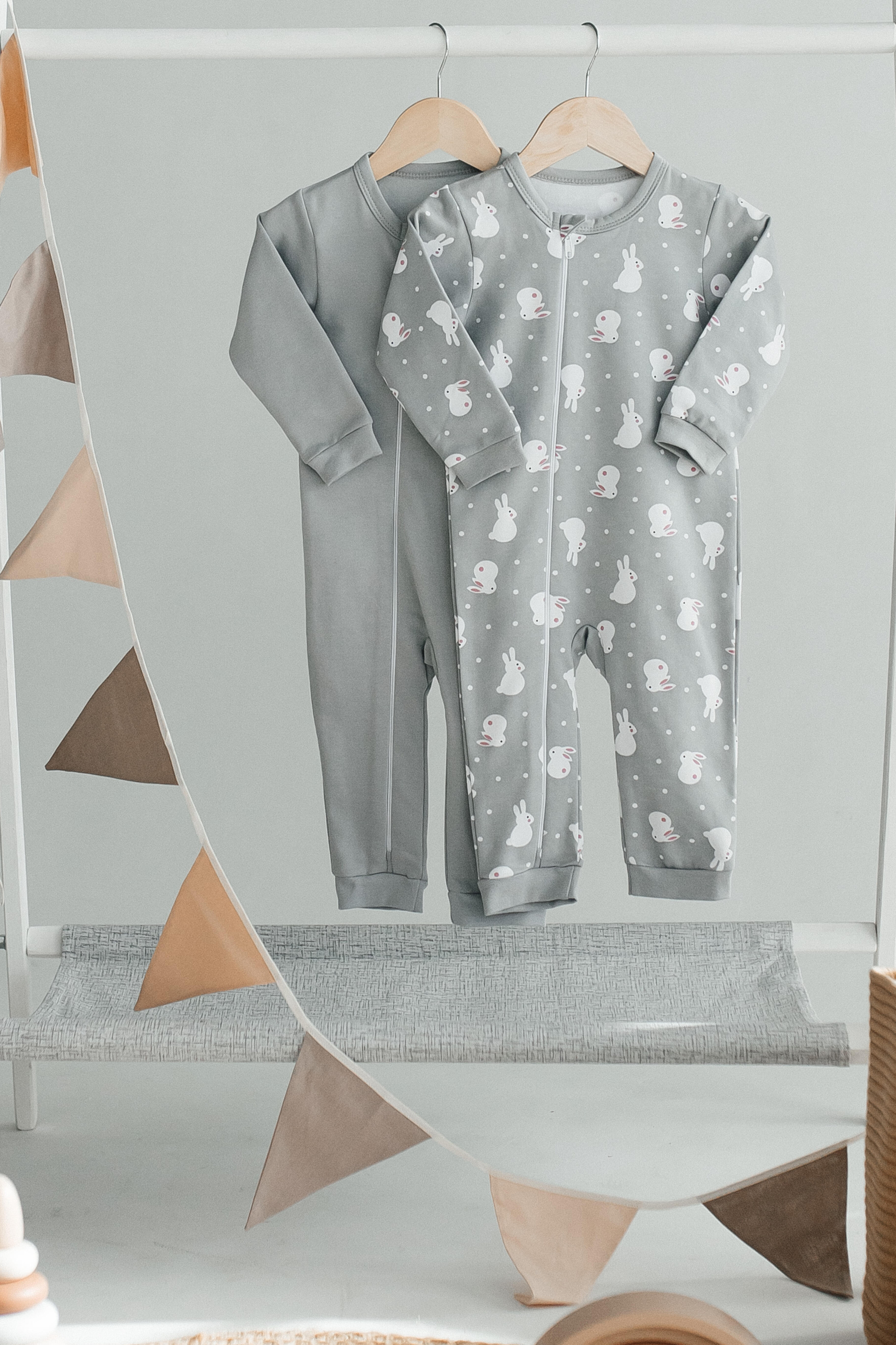 Комбинезон 2 шт TOPOTUSHKI ТКФ20471734фу - фото 1