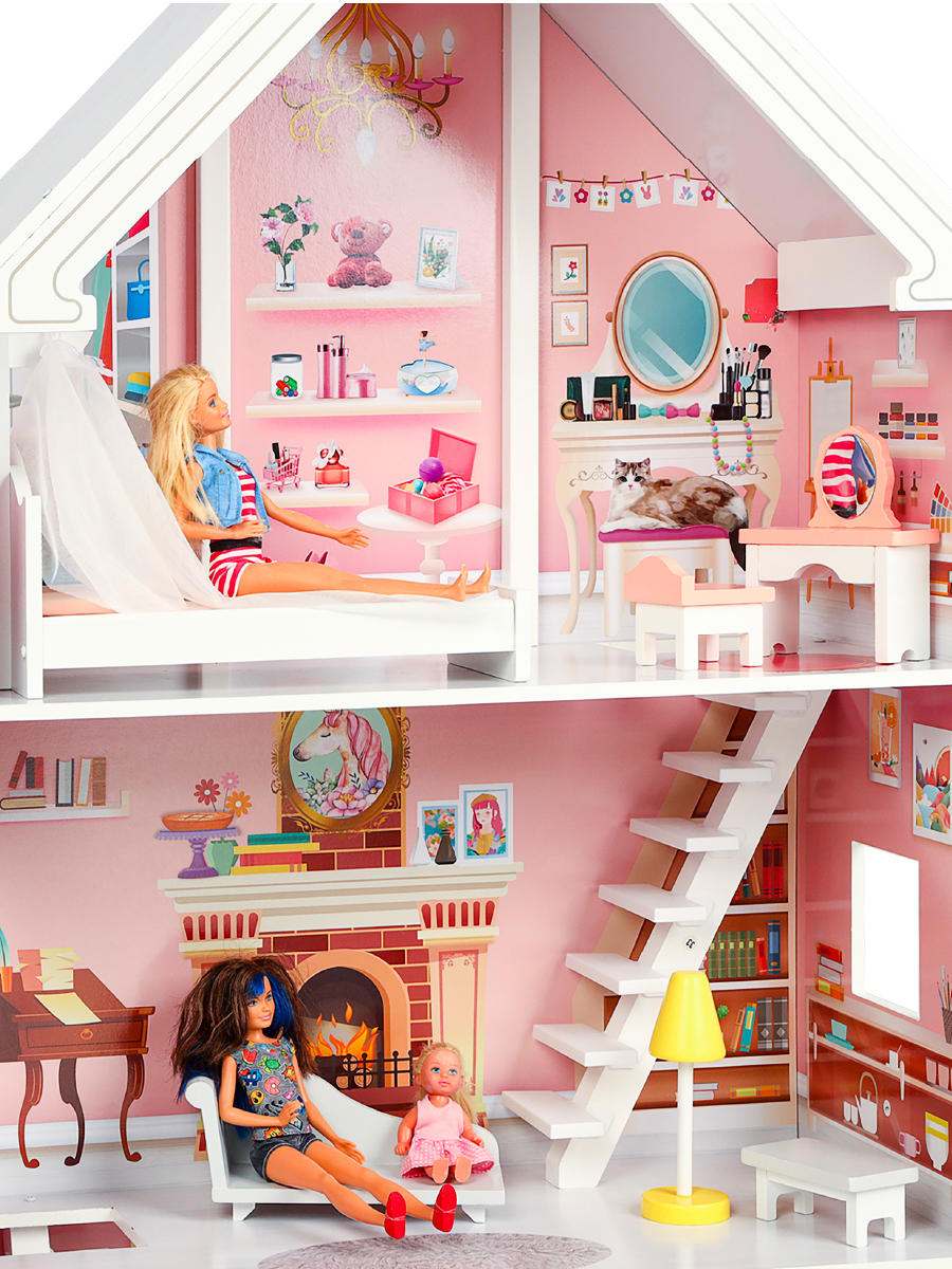 Домик для кукол PAREMO с мебелью PD320-07 - фото 9