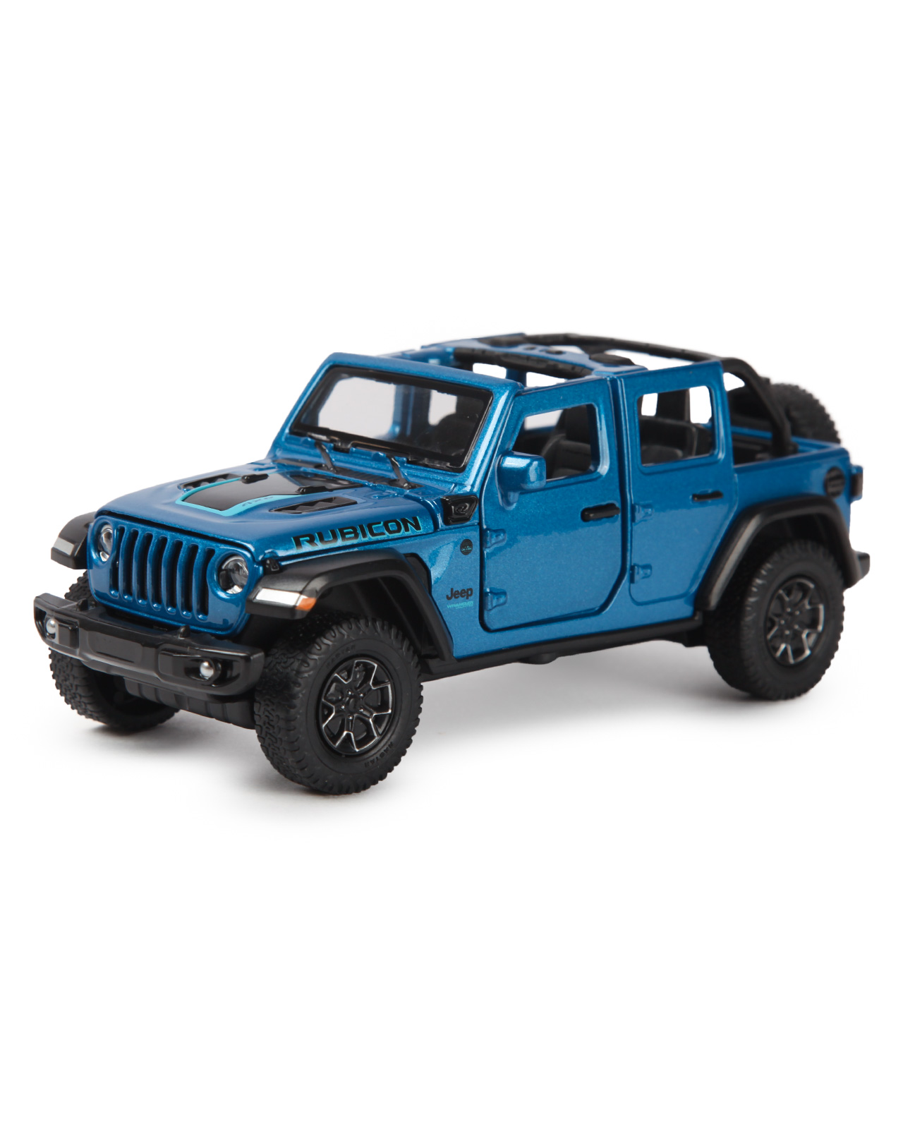 Внедорожник Rastar Jeep Wrangler Rubicon 4xe 1:32 64620 - фото 1