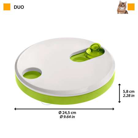 Игрушка-кормушка для животных Ferplast Duo интерактивная 85484099