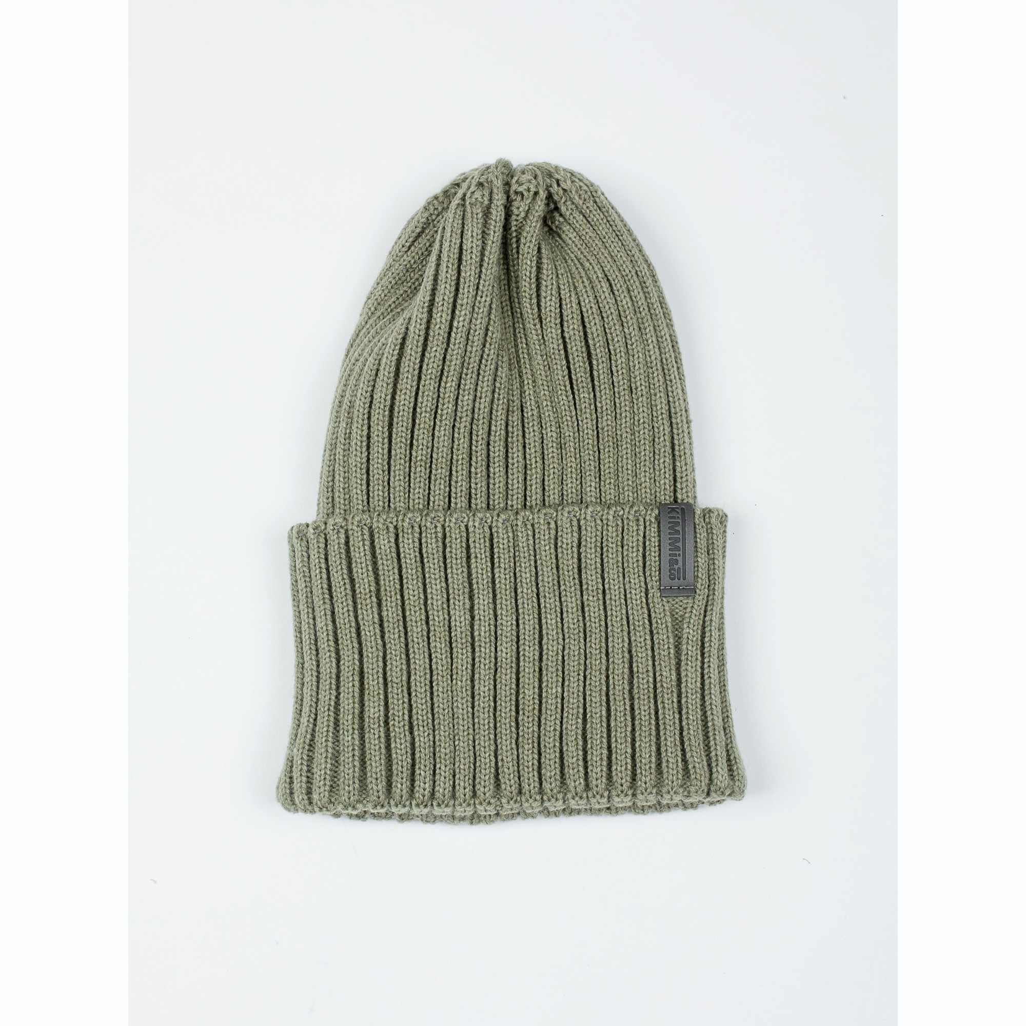 Шапка KiMMi co К-Ш-1608120 св.хаки - фото 6