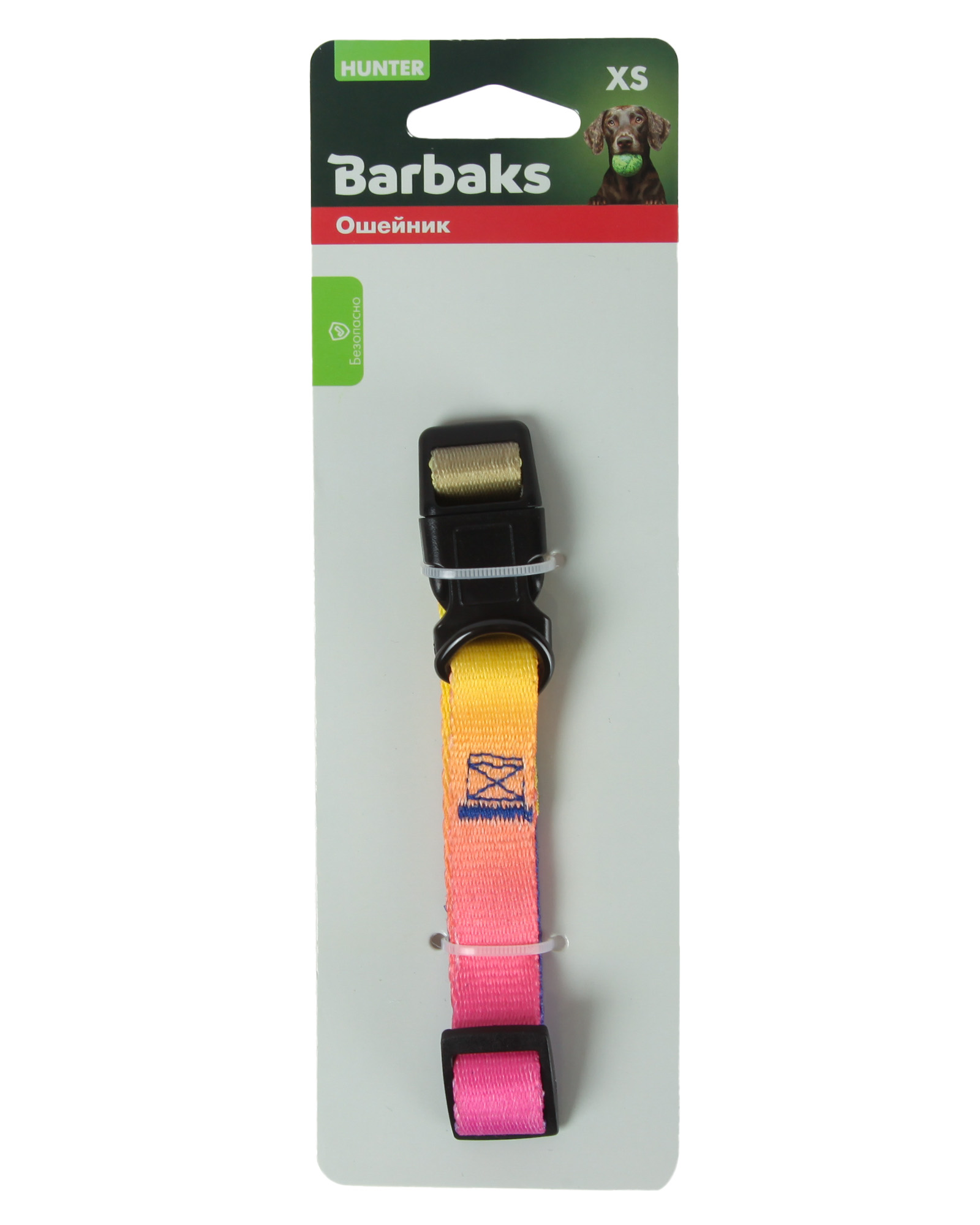 Ошейник для собак мелких пород Barbaks Градиент XS (1.5*20-32см) в ассортименте - фото 11