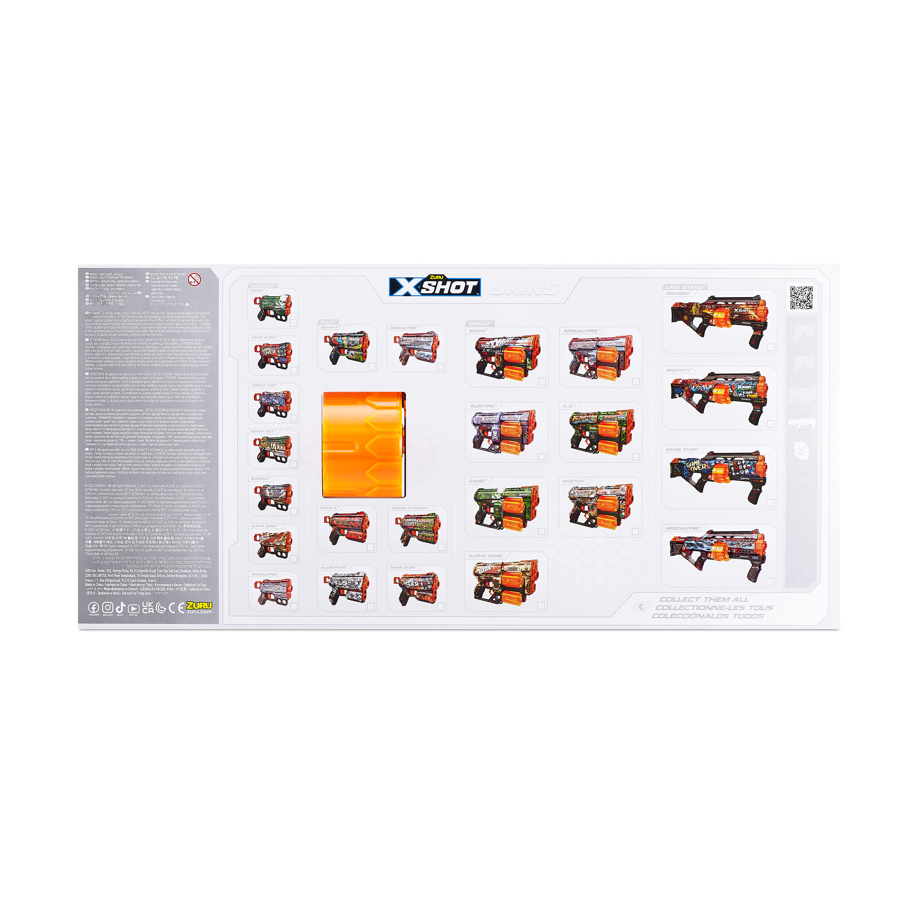 Бластер Zuru XSHOT  Skins - фото 12