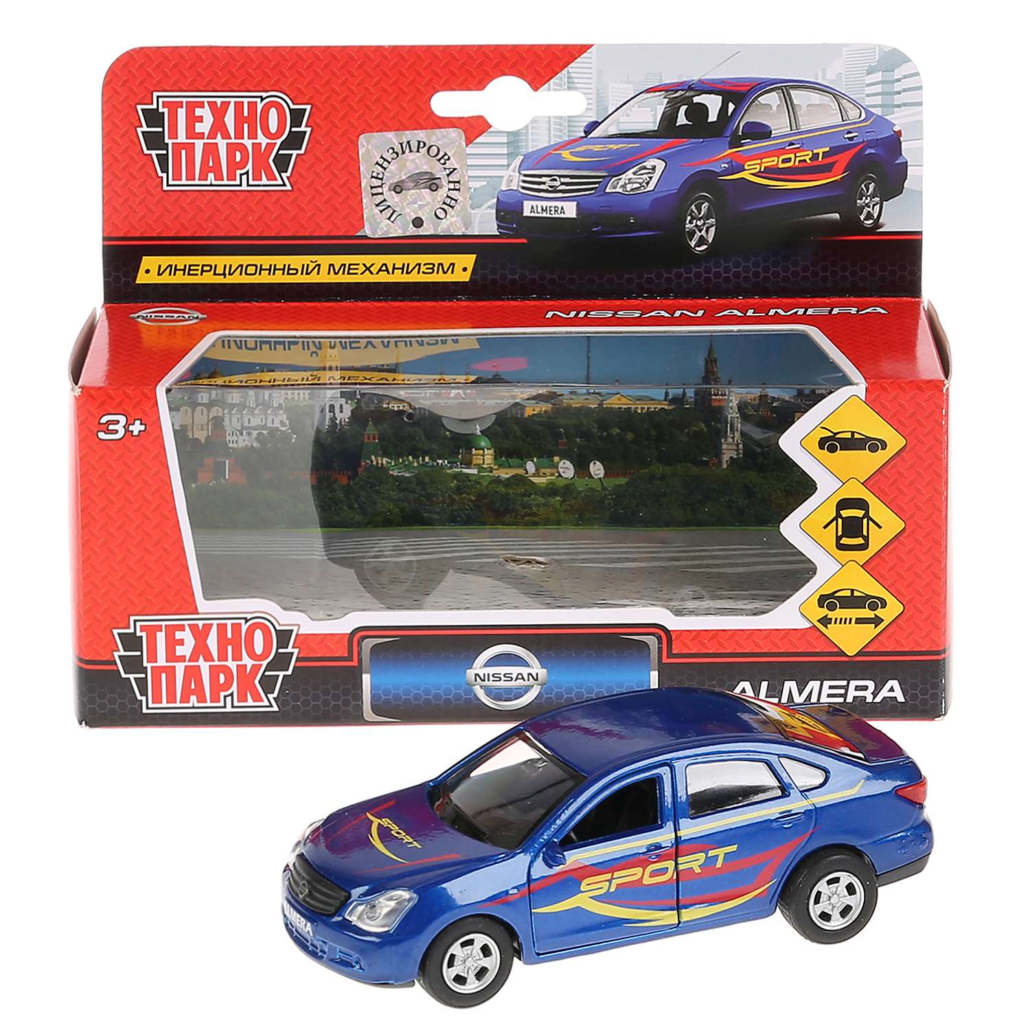 Автомобиль Технопарк Nissan Almera 269489.0 - фото 3