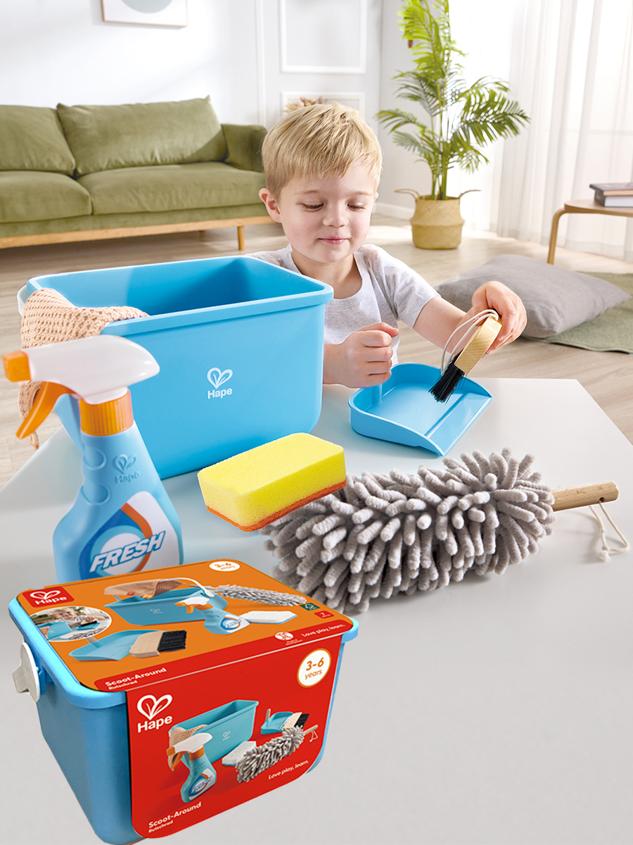 Игрушка Hape швабры и мётлы - фото 2
